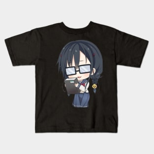 Sumireko Sanshokuin Glasses Version Kids T-Shirt